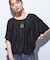 【洗える／体型カバー】シャーリングシアートップス