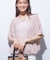 【洗える／体型カバー】シャーリングシアートップス