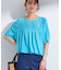 【洗える／体型カバー】シャーリングシアートップス