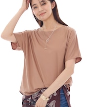 【汗ジミ防止／コットン100】シンプルTシャツ