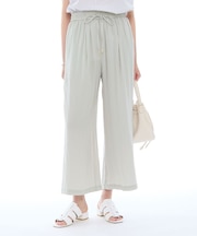 ギャザーワイドパンツ