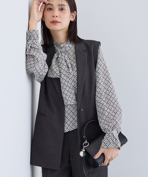 【新品タグ付き】インディヴィUV ストレッチ　カラーレスジャケット 2Wayストレッチカラーレスジャケット(接触冷感,ウォッシャブル)