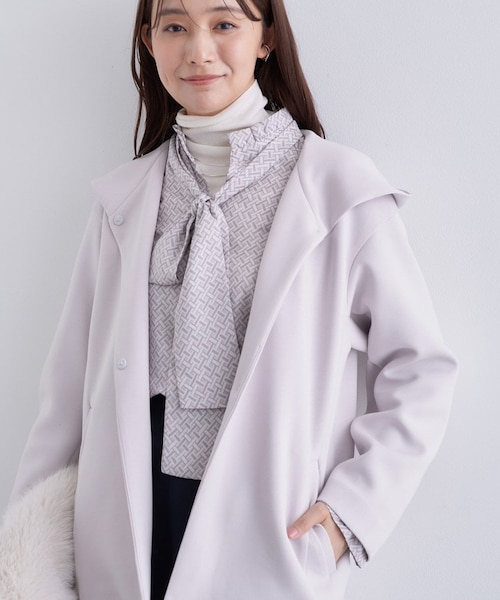 秋／軽羽織り】フーディーライトコート｜インディヴィの通販