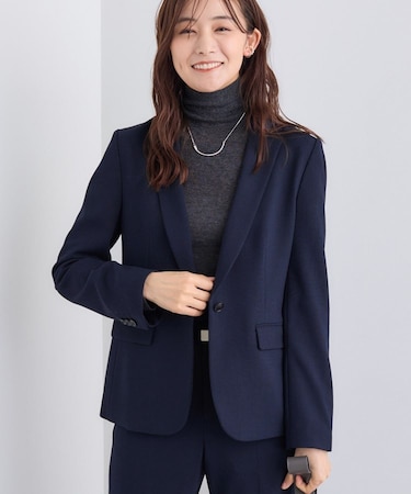 【日本製/通勤スーツ】プレシャスドビー テーラードジャケット
