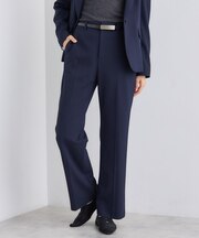 【日本製／通勤スーツ】プレシャスドビー テーパードパンツ