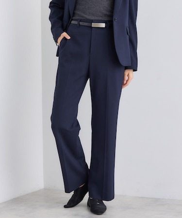 【日本製／通勤スーツ】プレシャスドビー テーパードパンツ