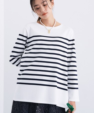 ロングライン ストレッチニット