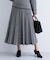 【洗える／SETUP可能】ジャカードニット プリーツスカート
