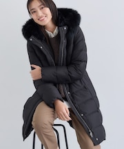 【名品/撥水/抗菌防臭】ロング丈リサイクルダウンコート