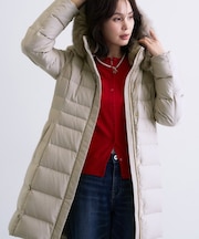 【名品/撥水/抗菌防臭】ロング丈リサイクルダウンコート