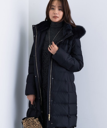 【名品/撥水/抗菌防臭】ロング丈リサイクルダウンコート