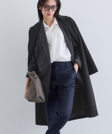 【名品コート／日本製】ウール100％チェスターコート