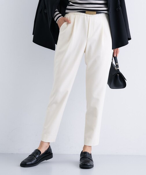 【洗える/裏起毛】ストレッチウォームパンツ