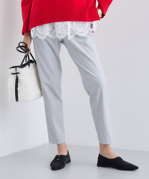 【洗える／裏起毛】ストレッチウォームパンツ