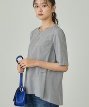 【UVケア】バックデザインブラウス