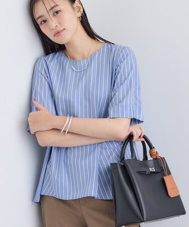 【UVケア】バックデザインブラウス