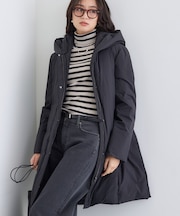 【撥水/洗える】ステッチレス ロングダウンコート