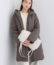 【撥水/洗える】ステッチレス ロングダウンコート