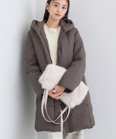 【撥水/洗える】ステッチレス ロングダウンコート