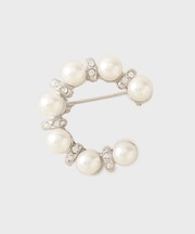 【贈り物/クリスマス】ホリデーモチーフブローチ