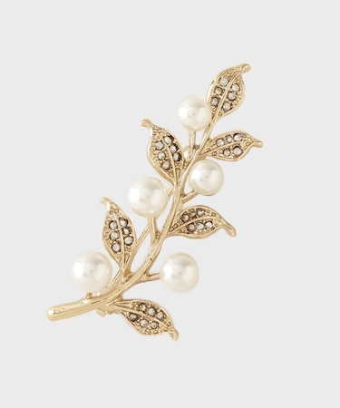 【贈り物／クリスマス】ホリデーモチーフブローチ