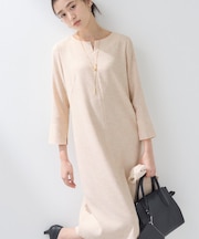 【軽量/セレモニー/SETUP可能】ストレッチツイードAラインワンピース