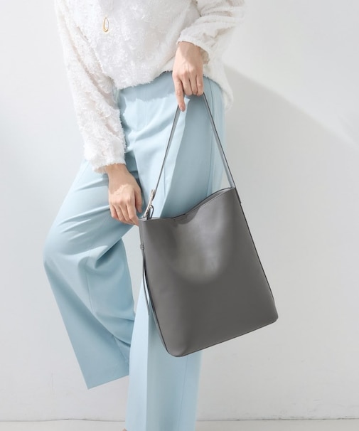 【A4収納可能／合皮】配色デザインワンショルダーバッグ