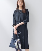 【洗える／SETUP可】着る日傘ヨーク切り替えワンピース