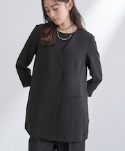 【洗える／多機能／SETUP可】着る日傘ジレジャケット