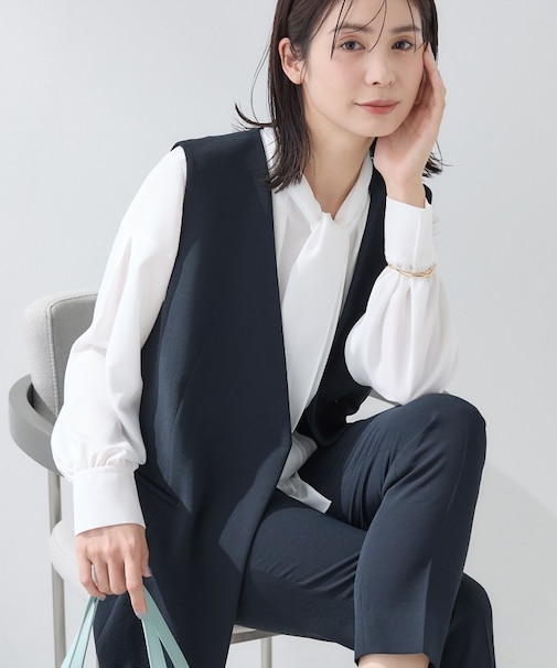 【洗える／多機能／SETUP可】着る日傘ジレジャケット