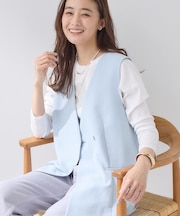 【洗える／多機能／SETUP可】着る日傘ジレジャケット