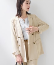 【洗える／多機能／SETUP可】着る日傘ダブルジャケット