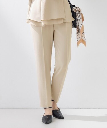 【洗える／UVケア／SETUP可】着る日傘テーパードパンツ