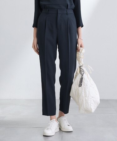 【洗える／UVケア／SETUP可】着る日傘テーパードパンツ