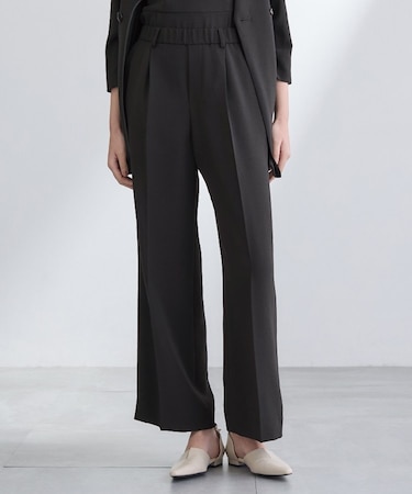 【洗える/UVケア/SETUP可】着る日傘ワイドパンツ