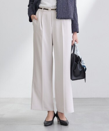 【洗える／UVケア／SETUP可】着る日傘ワイドパンツ