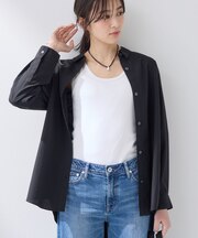 【羽織りとしても活躍】ベーシックレギュラーシャツ