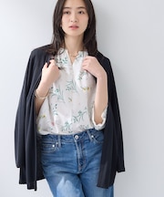 【UVケア】着流しミドル丈カーディガンジャージ