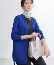 【UVケア】着流しミドル丈カーディガンジャージ