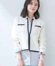 【軽量／セレモニー】ブークレジャケット ニットカーディガン