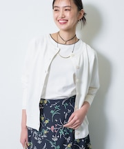 【洗える／前後2WAY／アンサンブル可能】ドルマンスリーブカーディガン