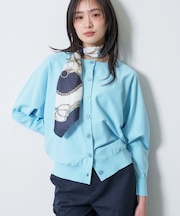 【洗える／前後2WAY／アンサンブル可能】ドルマンスリーブカーディガン