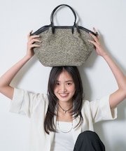 【2WAY】ペーパーミドルバッグ