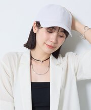 【着る日傘／UVケア】ミニマルキャップ