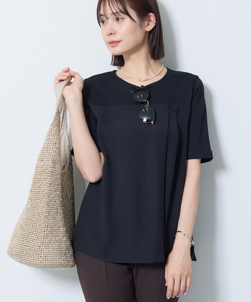 【着る日傘/SETUP可能】ビスチェレイヤード風トップス