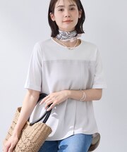 【着る日傘／SETUP可能】ビスチェレイヤード風トップス