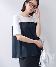 【着る日傘／SETUP可能】ビスチェレイヤード風トップス