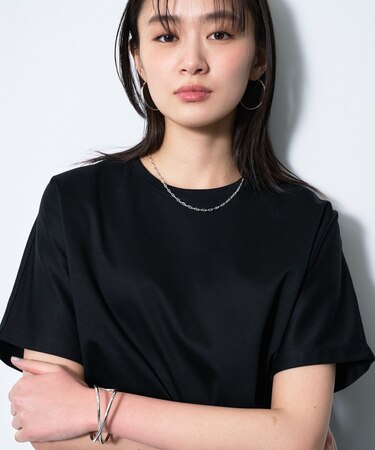 【汗ジミ防止／褒められTシャツ】上品カジュアル！ドルマンTシャツ