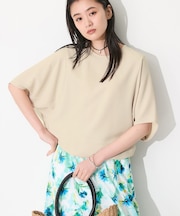 【洗える／2WAY／裾ドロスト付き】 ドルマンスリーブチュニックトップス