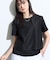 【洗える】レイヤード風レースコンビTシャツ